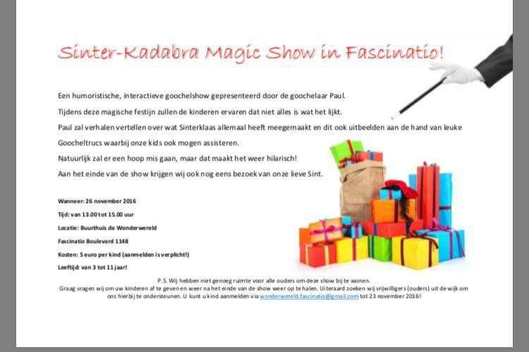 Sinter-Kadabra Magic Show in Fascinatio